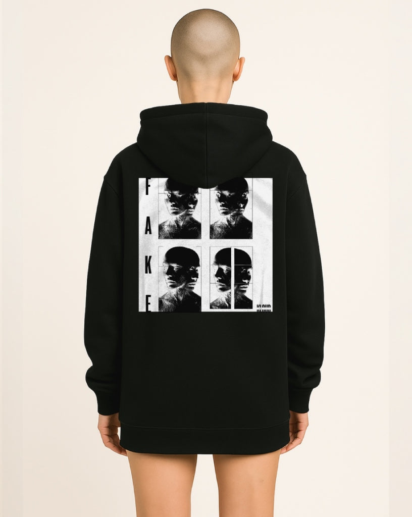[LBLS001] FAKE Hooded Sweatshirt